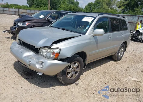 2007 Toyota Highlander V6 from USA, damaged, VIN JTEEP21A570228604